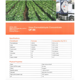 Urea Formaldehyde Concentrate - UFC 85